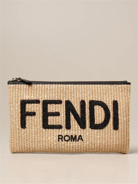 borse fendi cesto|pochette donna fendi.